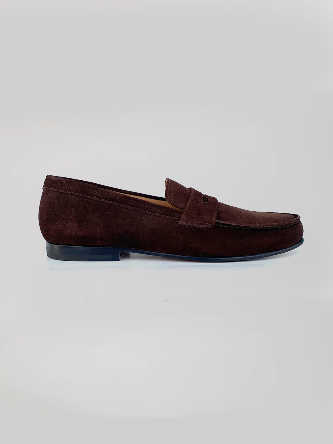 Buy Alfons Loafer - Dark Brown Suede Shoes for Men Online 