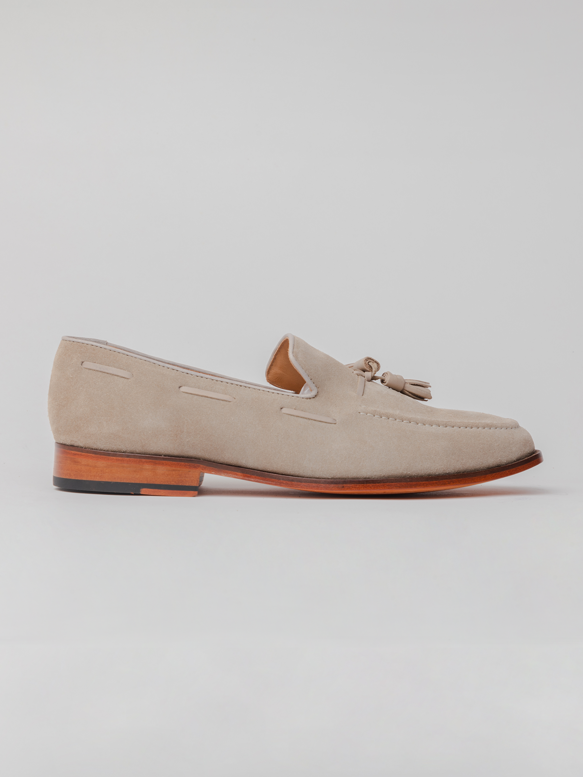 Cream on sale suede loafers