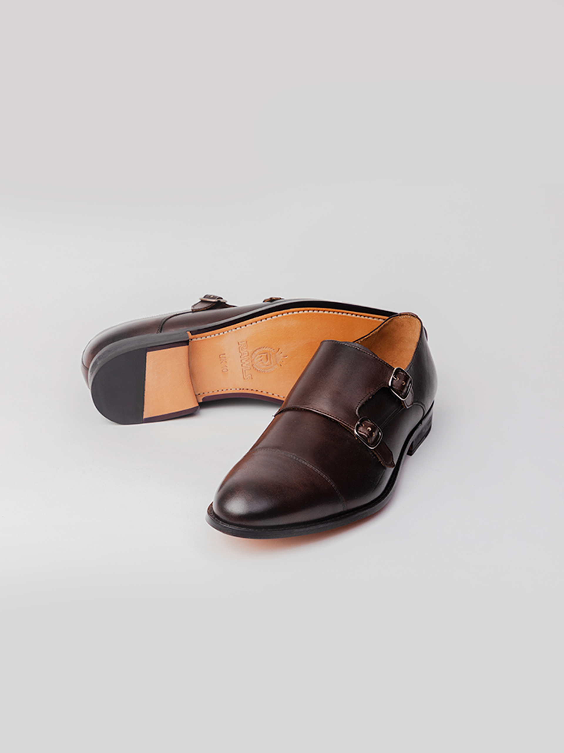ARISTOCRAT DOUBLE MONKS Dark Brown