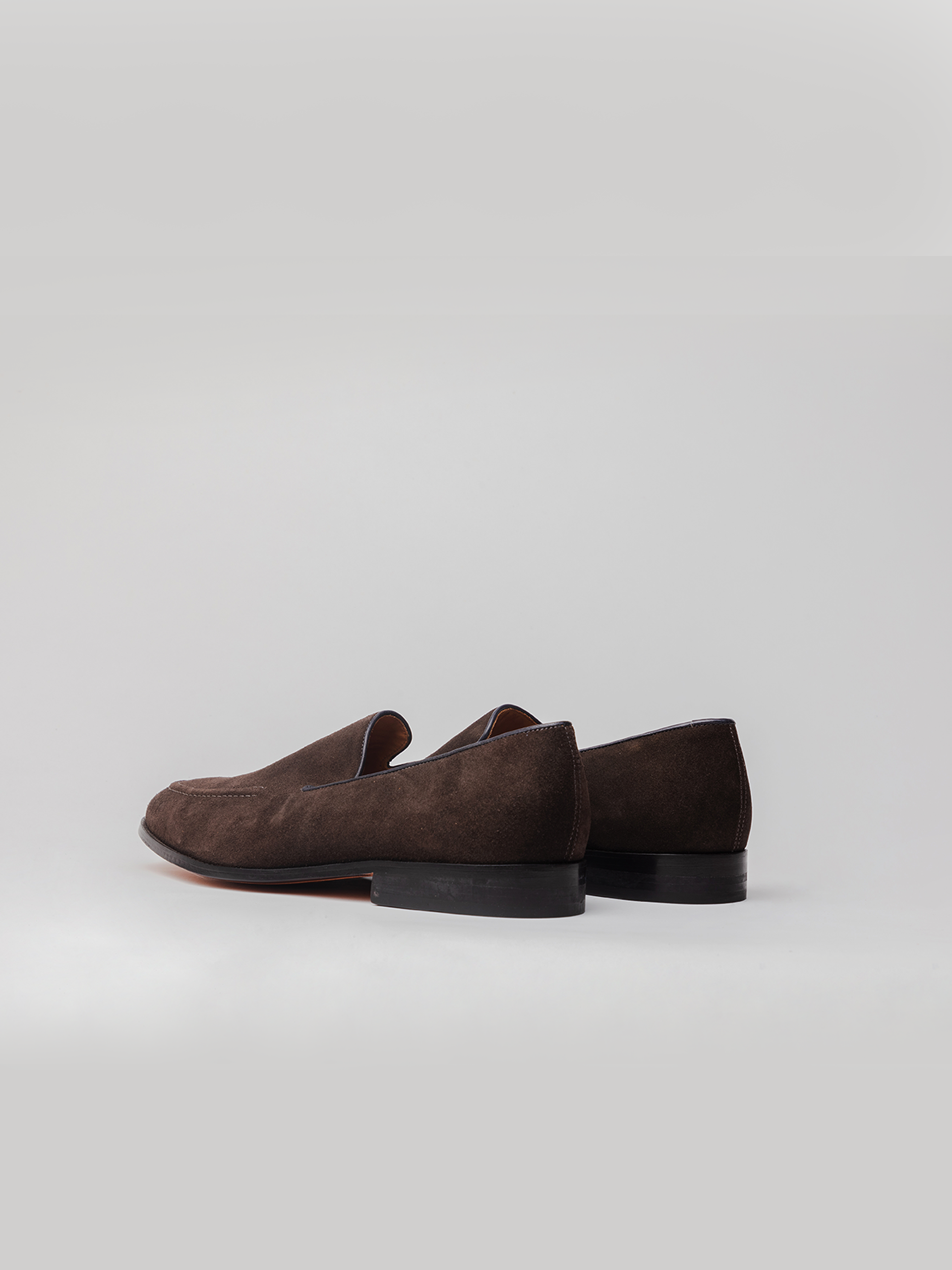 Dark Brown Suede Carter Loafer by The Rawls Buy Premium Loafers for Men | Lounge Loafer - Dark Brown  main image 2