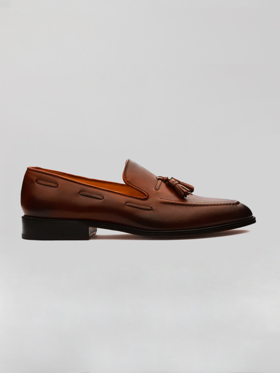 Colt Tassel Loafer- Brown loafer shoes