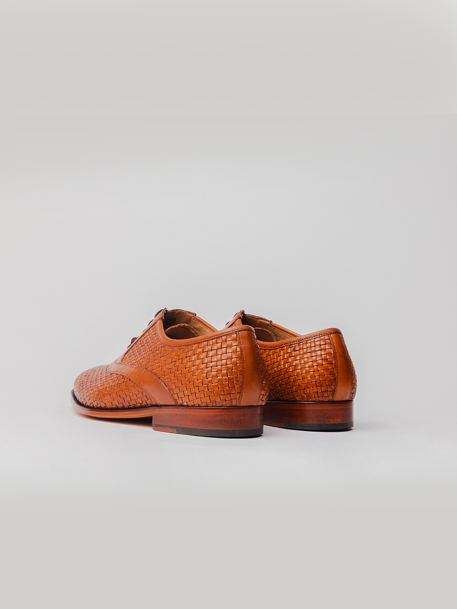 Bennett -Woven- Oxford - Tan shoes