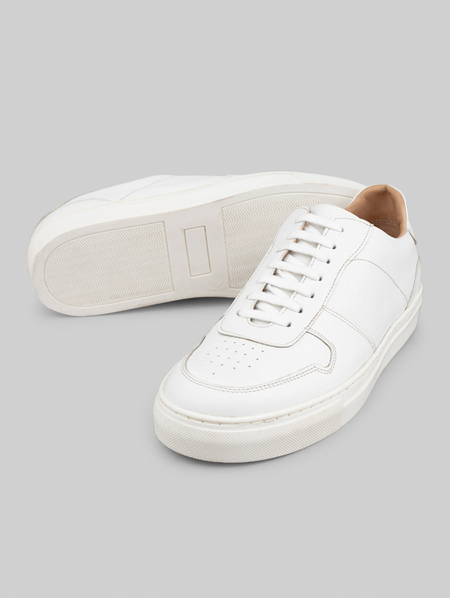 Rawls Men White Synthetic Leather Sneakers