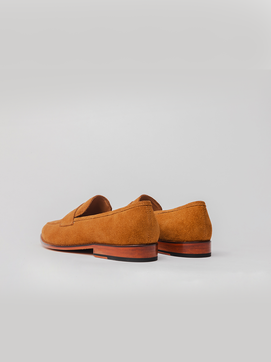 Balaclava- Loafer - Camel- Suede -loafer -shoes