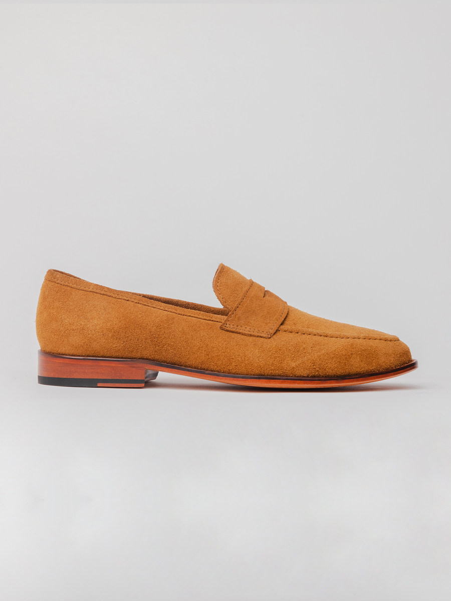 Balaclava-Loafer - Camel-Suede- loafer-shoes