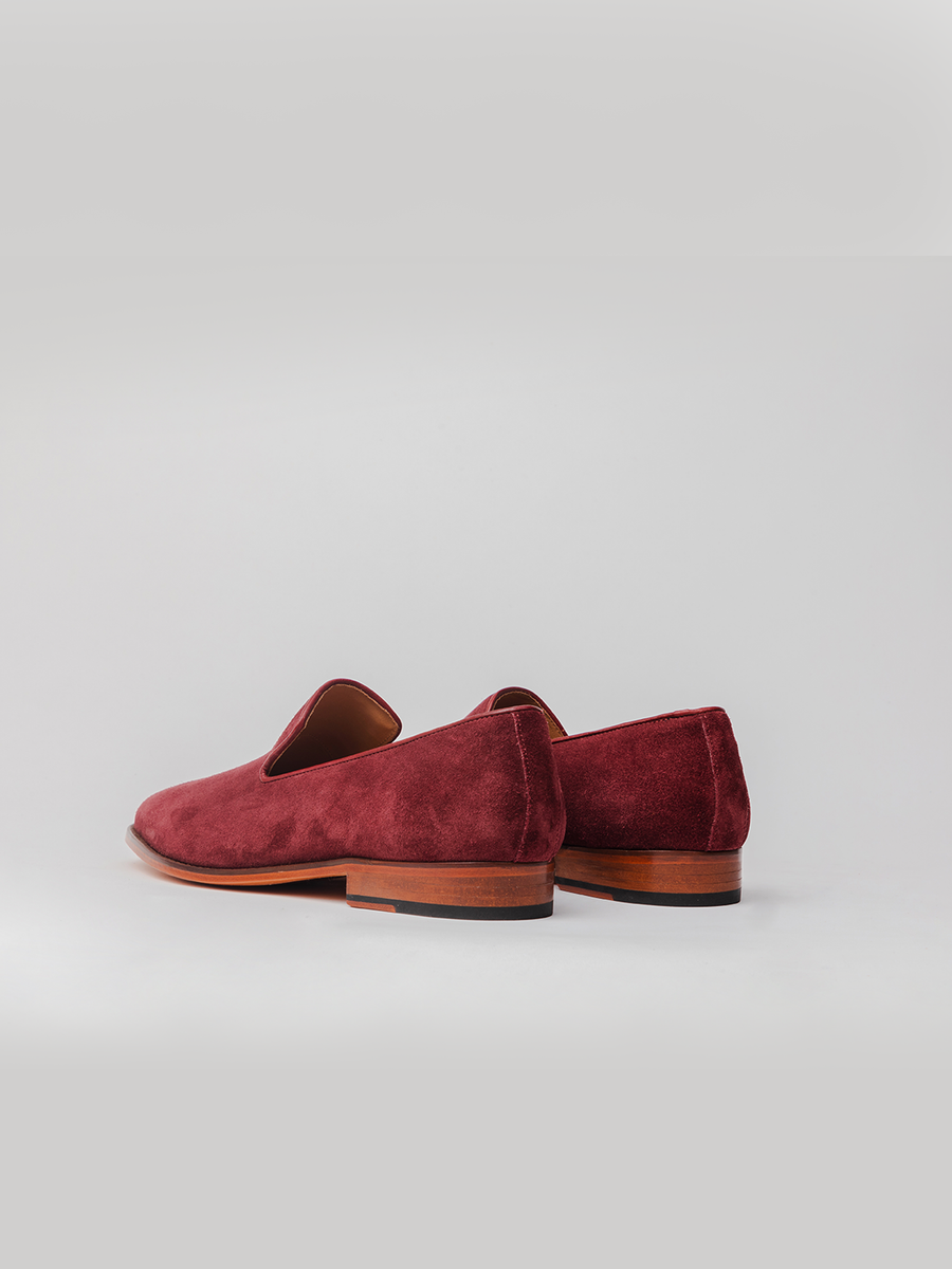 Murano Loafer Burgundy Suede