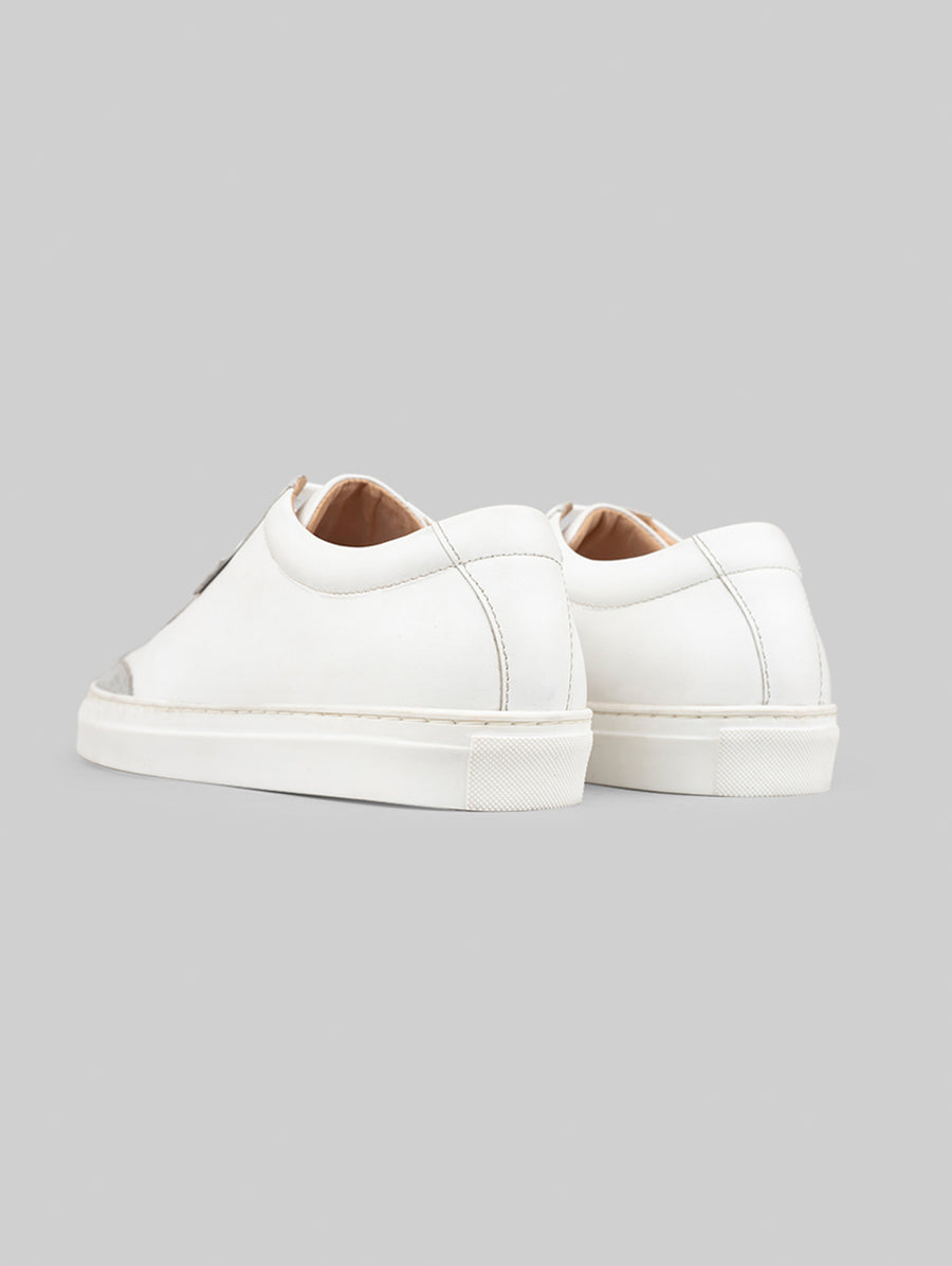 from $ 179 Excl. Tax | Barefoot Sneakers Barebarics - Zing - White & Beige  | Barefoot shoes, Sneakers white, Sneakers