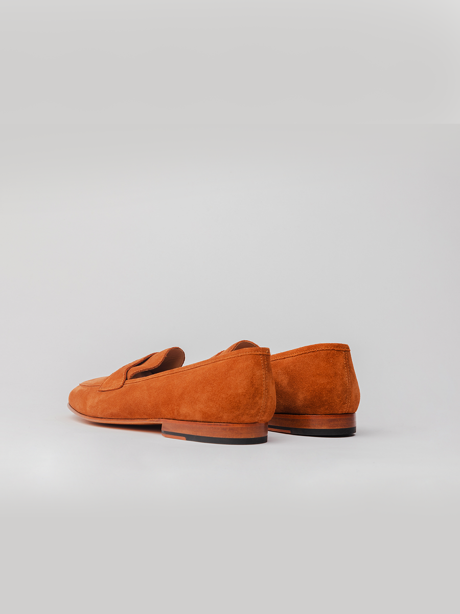 Burnt sales orange loafers