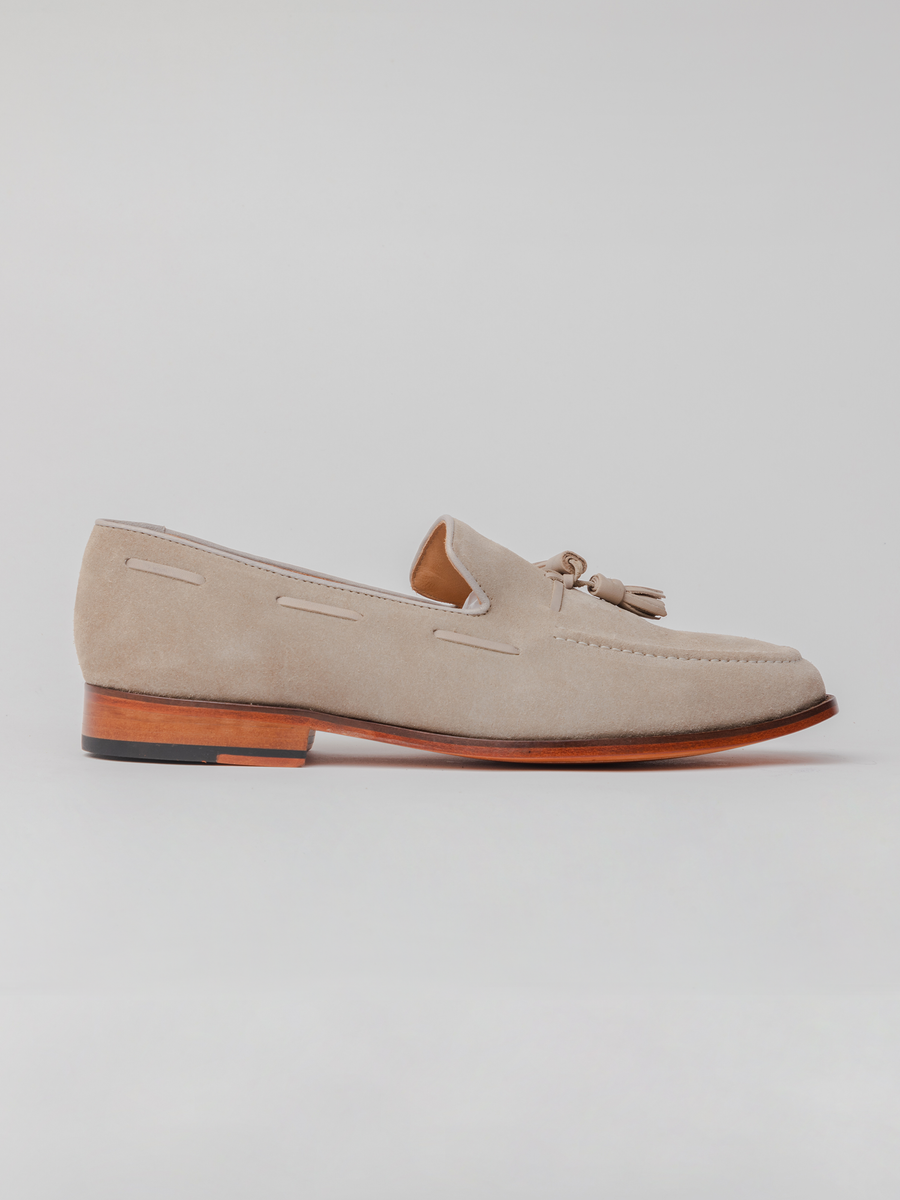 Wyatt Tassel Loafer-Sage Green loafer shoes