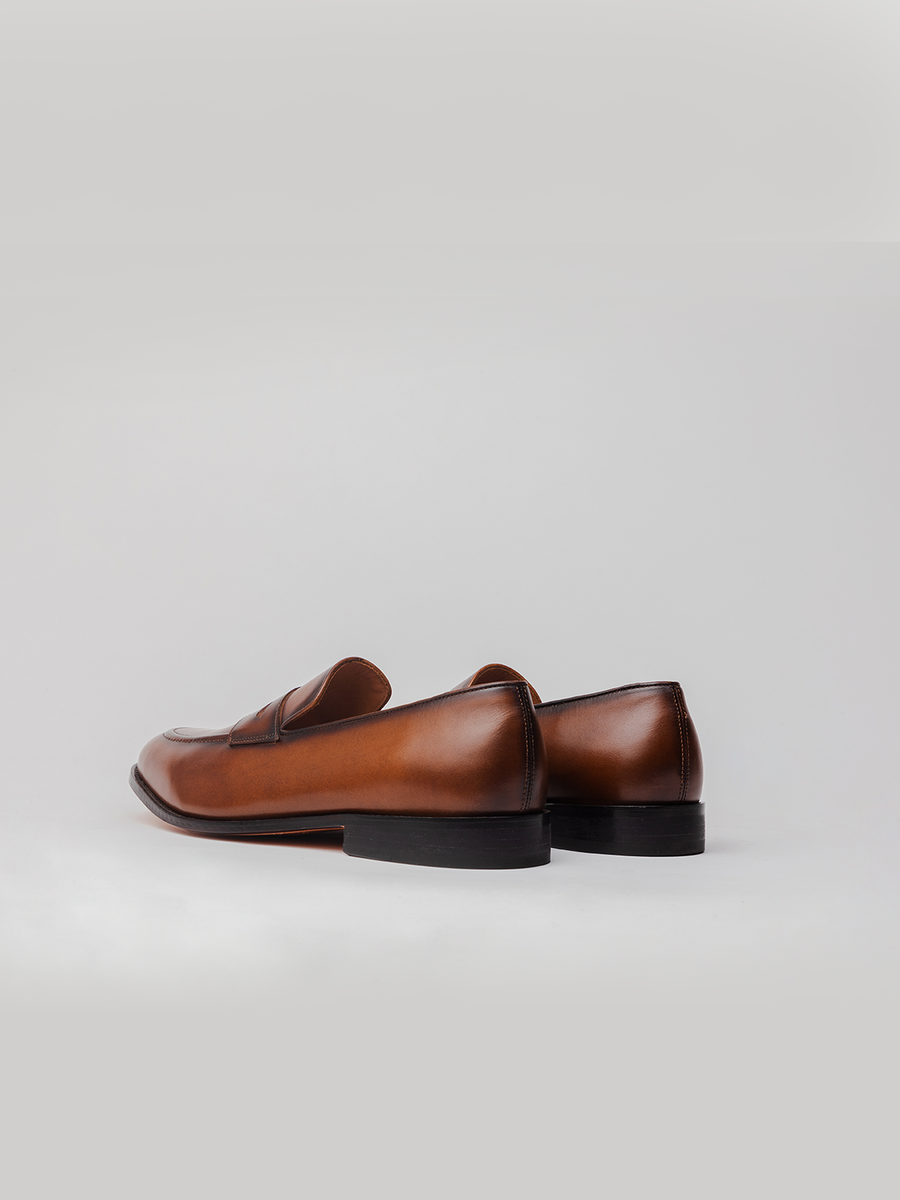 Krons Loafer - Coffee Patina