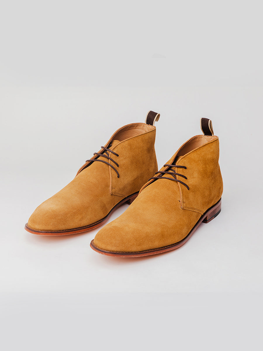 Lakka Chukka Boot -Camel Suede shoes