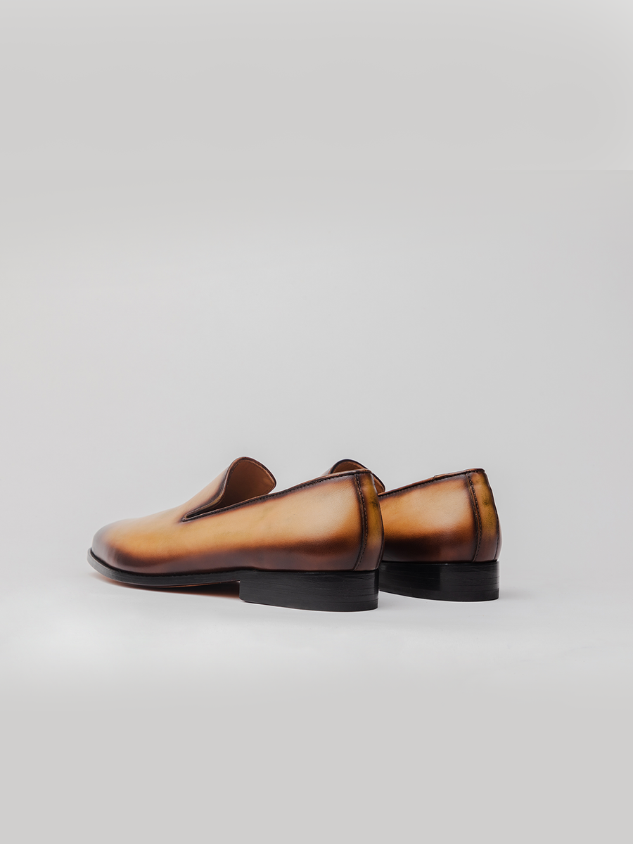 The Murano Mustard Loafer - Patina loafer shoes