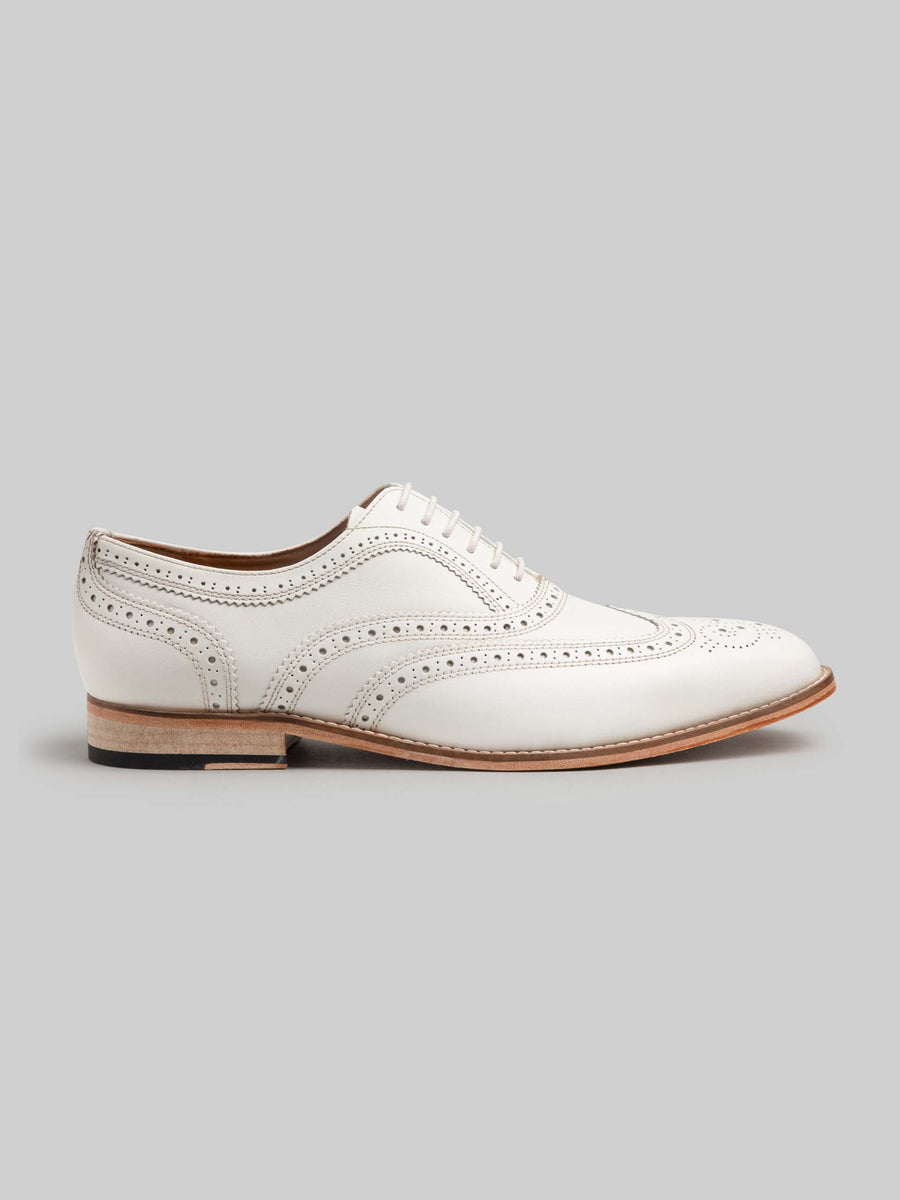 Adrian- Wingtip-Oxford - White-shoes